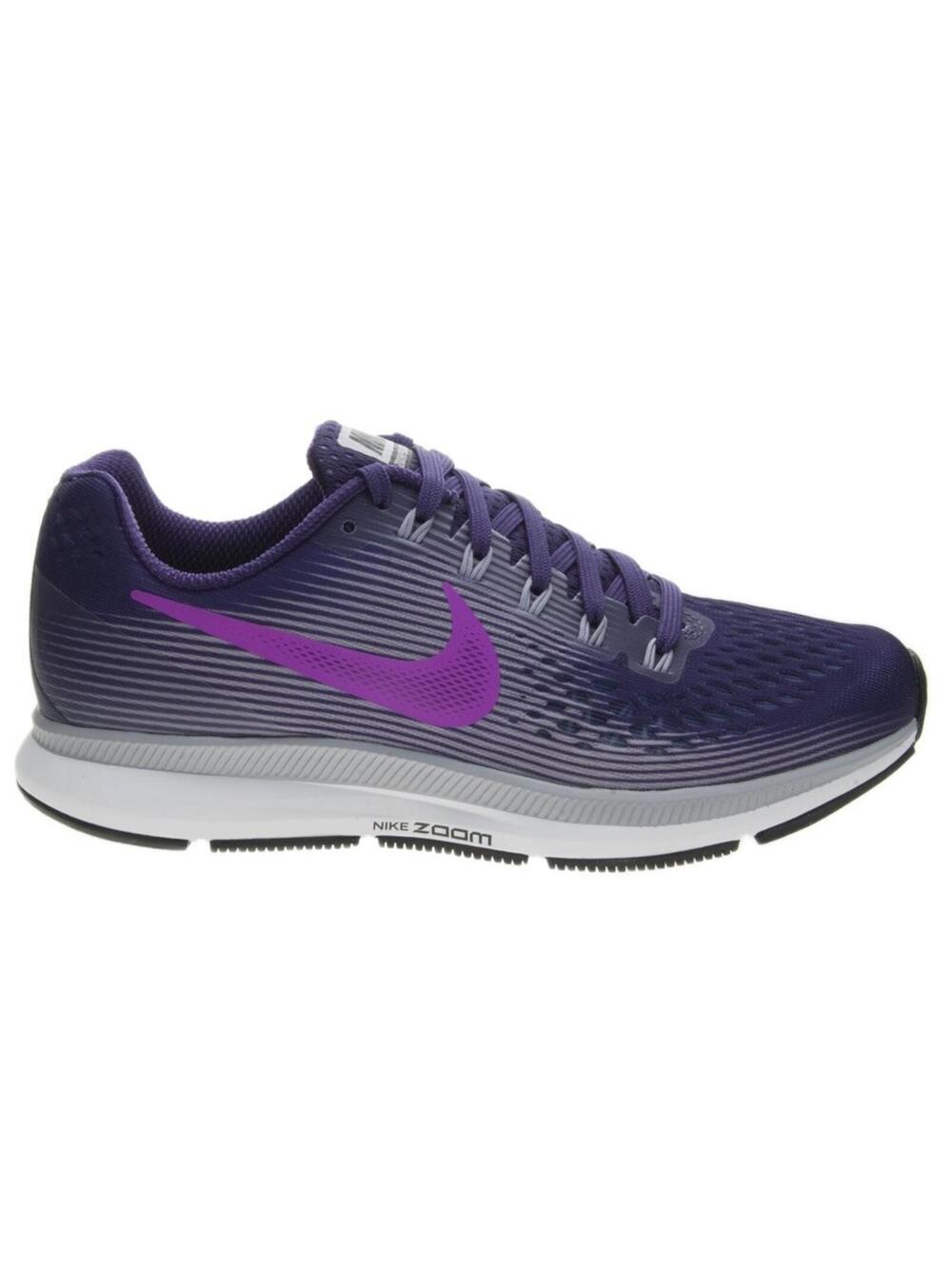 Nike Womens Air Zoom Pegasus 34 Sneaker Ink Hyper Violet Provence Purple 8.5 NEW
